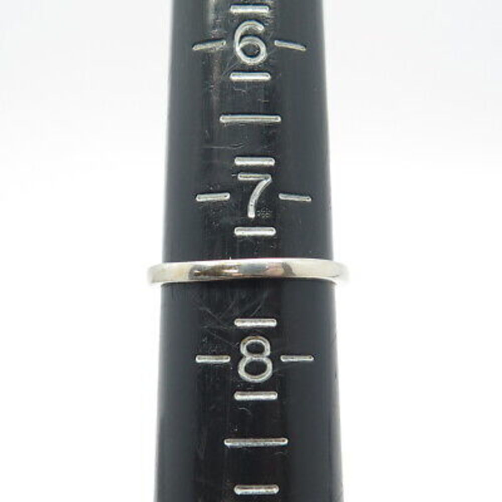 925 Sterling Silver Round-Cut C Z Ring Size 7.5 - Picture 8 of 8